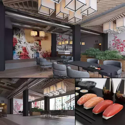 Japanese Sushi Restaurant