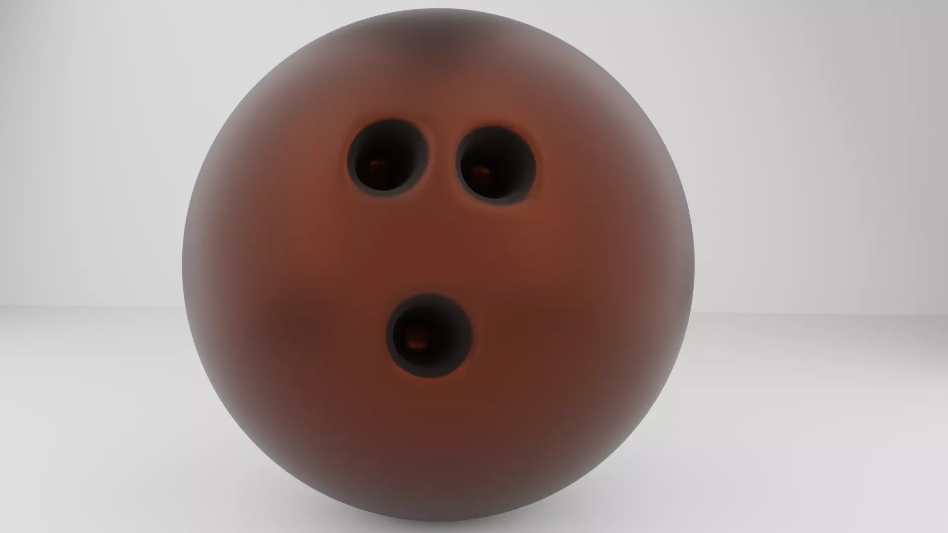 Bowling Ball Woodish 3D model_0