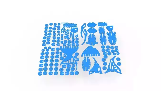 Angel Fish Puzzle 3D print model