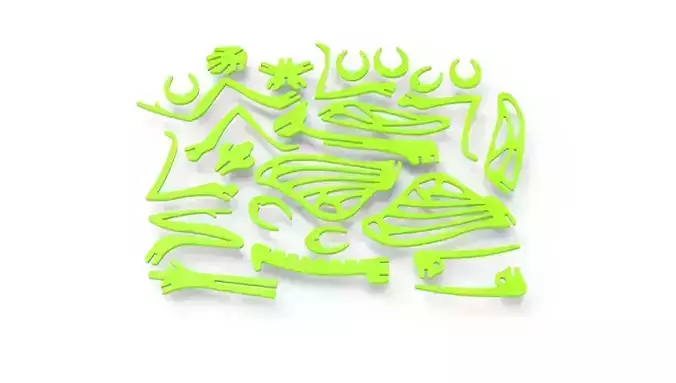 Green Mantis Puzzle