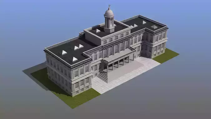 City Hall Building 3D model
