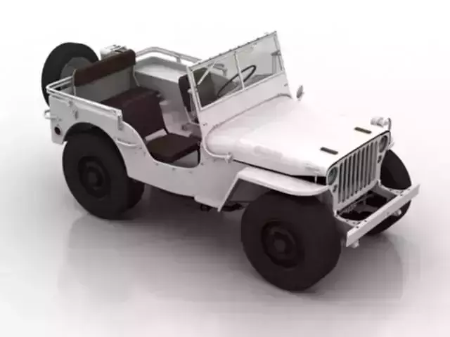 Car 1945 Willys MB Jeep