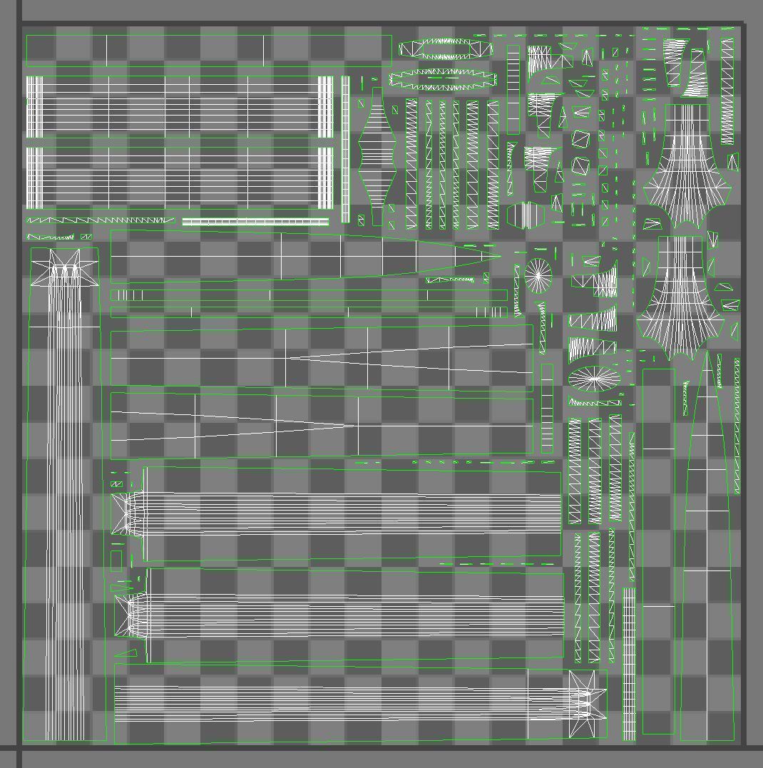 Medieval Sword for Games and Cinematics 01 Low-poly 3D model_23