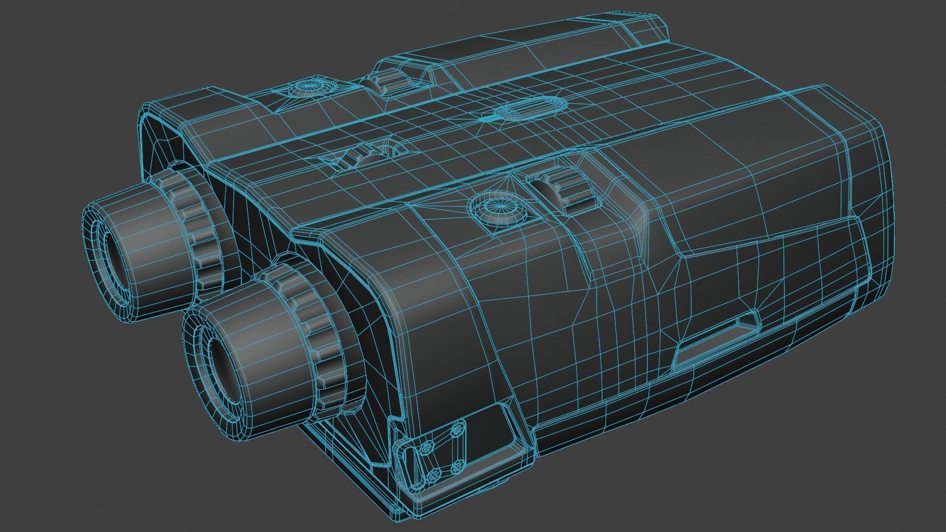 Enhanced Binocular NV-10 3D model_14