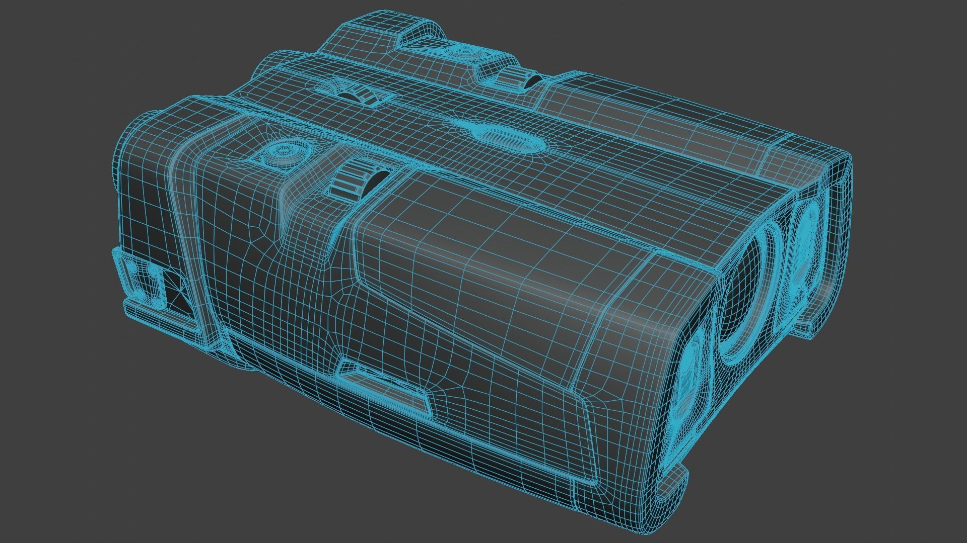 Enhanced Binocular NV-10 3D model_11