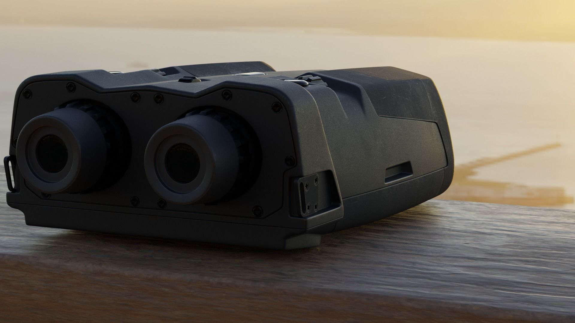 Enhanced Binocular NV-10 3D model_9