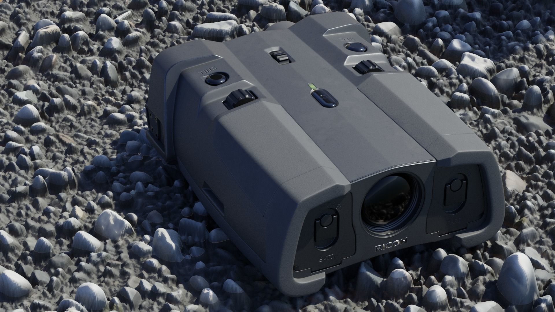 Enhanced Binocular NV-10 3D model_8