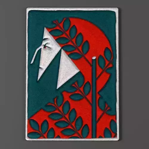 Sewing designer art - NaturFail concept