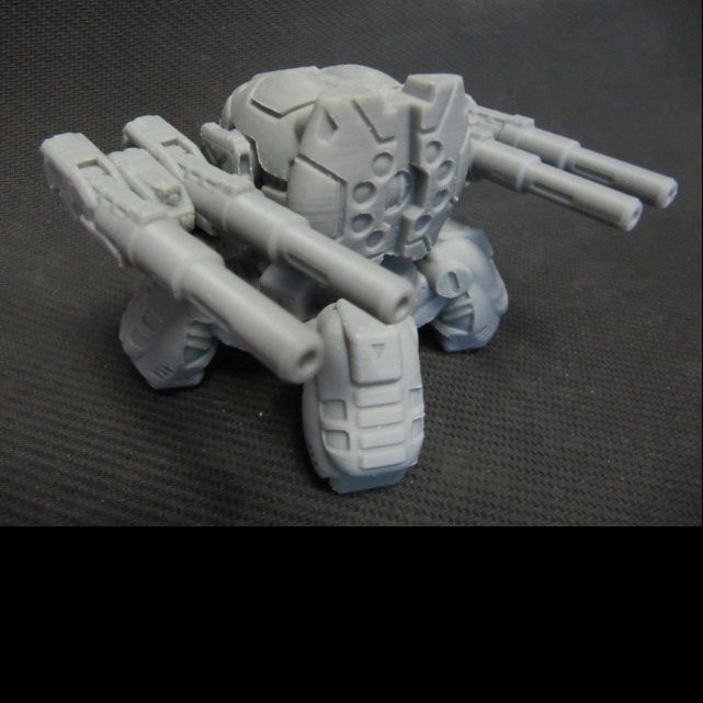 CHIBI-TECH SD - BLACKWIDOW CORE  3D print model_5