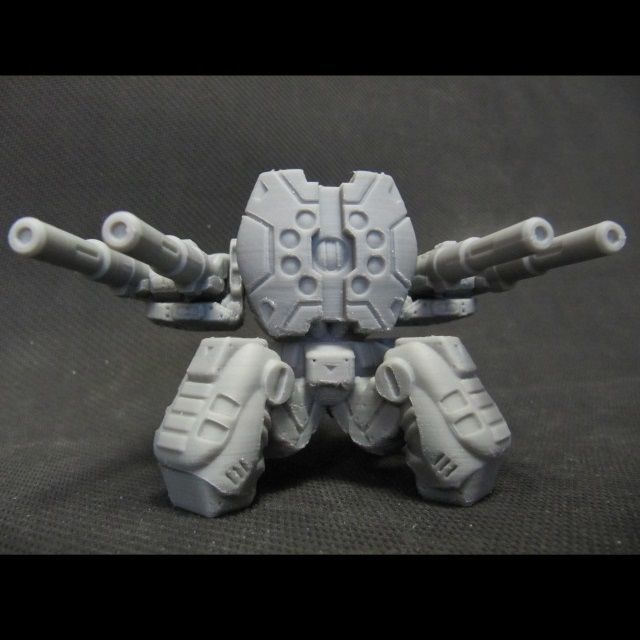 CHIBI-TECH SD - BLACKWIDOW CORE  3D print model_4