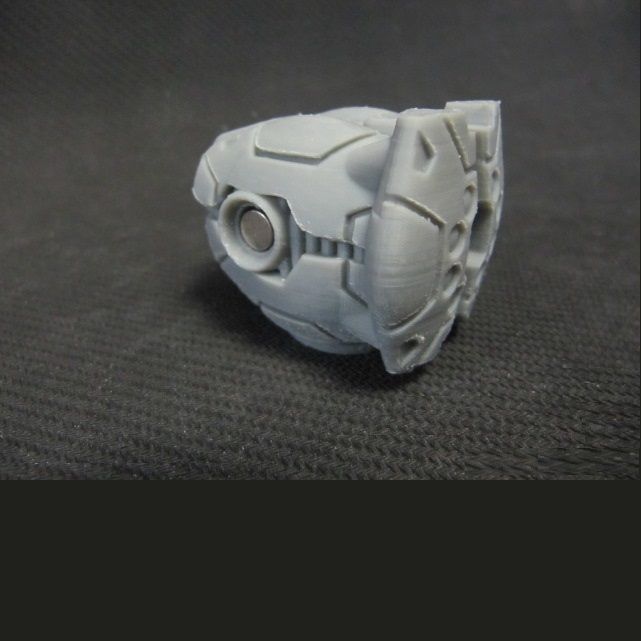 CHIBI-TECH SD - BLACKWIDOW CORE  3D print model_11