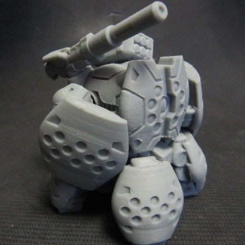 CHIBI-TECH SD - BLACKWIDOW CORE  3D print model_16