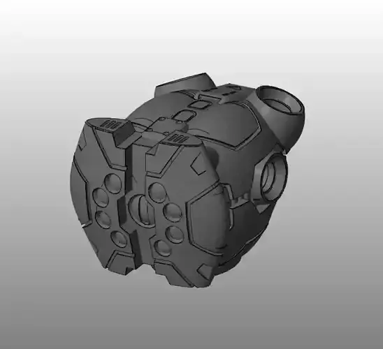 CHIBI-TECH SD - BLACKWIDOW CORE  3D print model