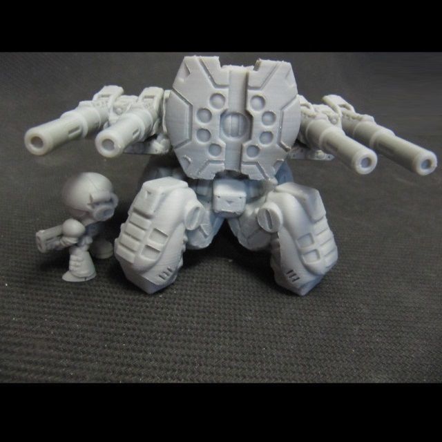 CHIBI-TECH SD - BLACKWIDOW CORE  3D print model_2