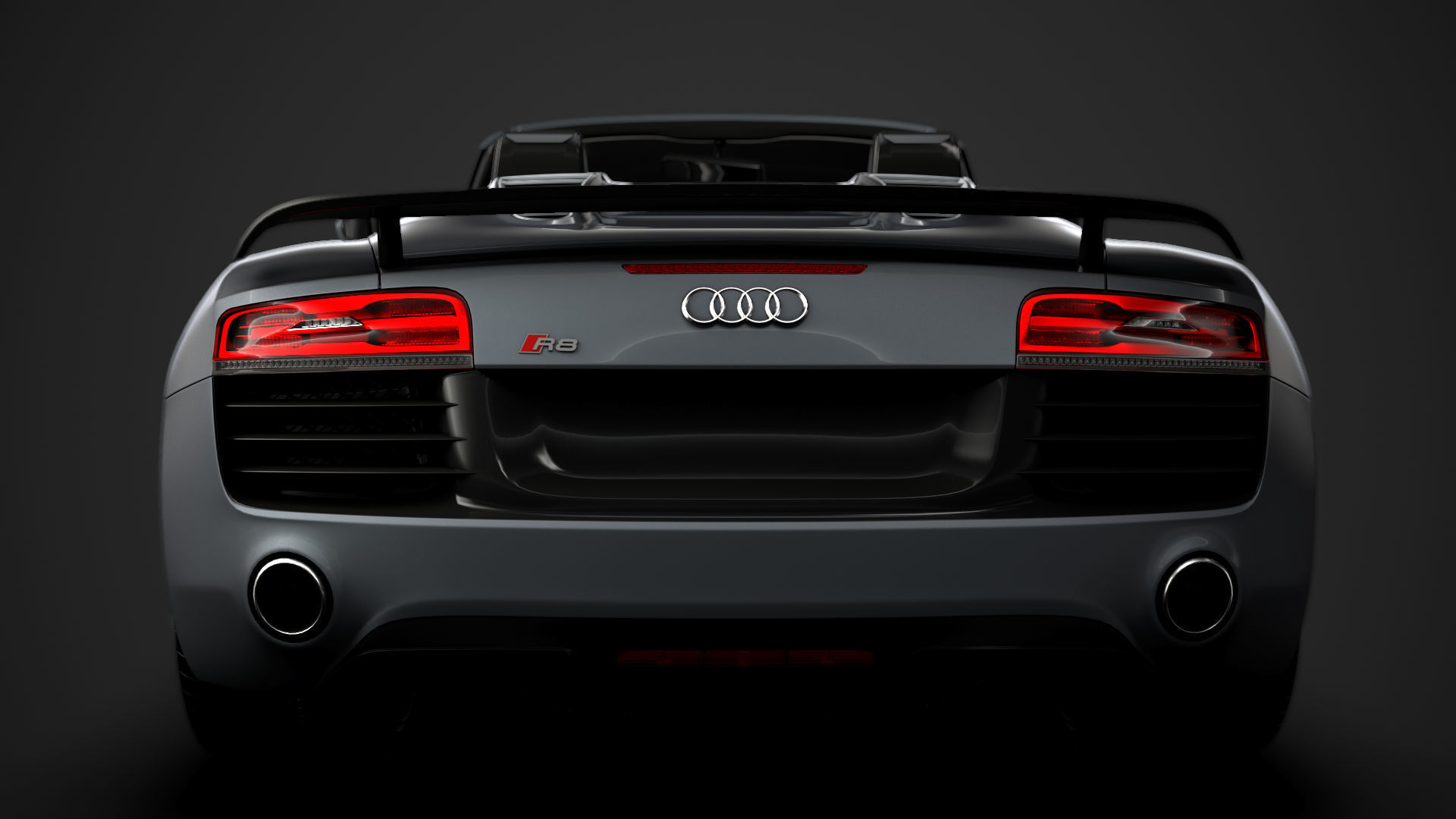 Audi R8 LMX Spyder 2016 3D model_13
