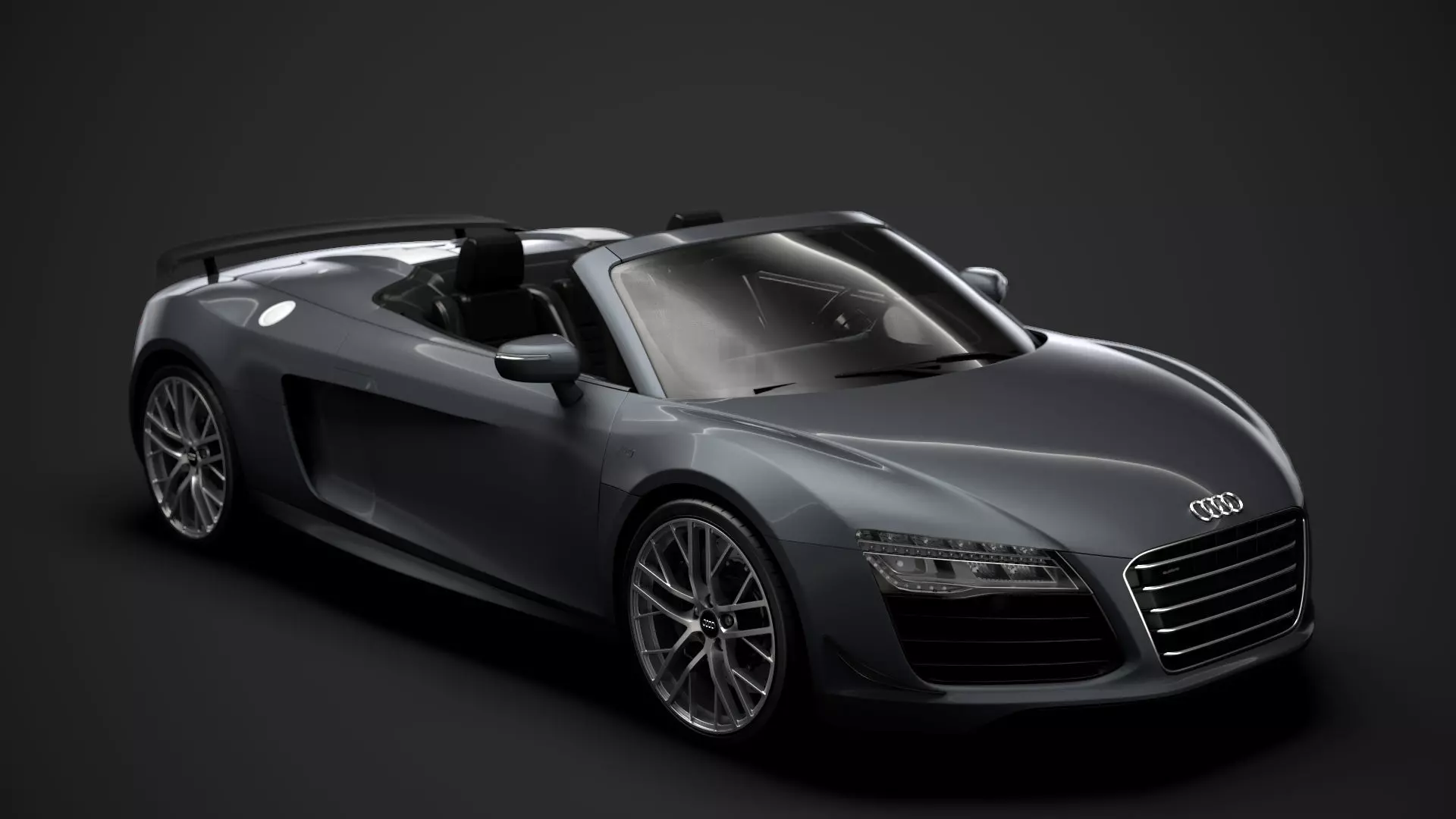 Audi R8 LMX Spyder 2016 3D model_0
