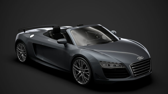 Audi R8 LMX Spyder 2016 3D model
