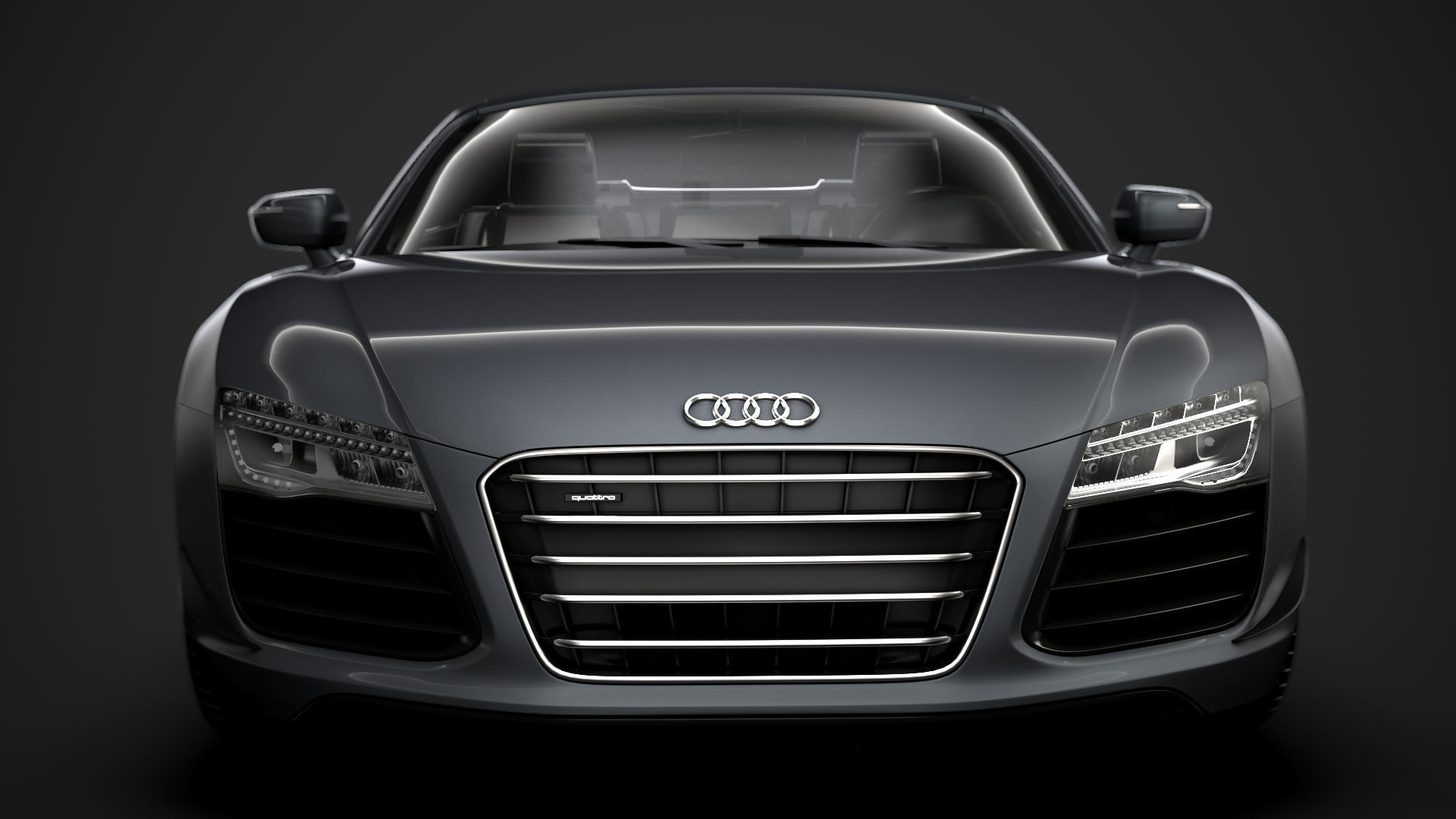 Audi R8 LMX Spyder 2016 3D model_6