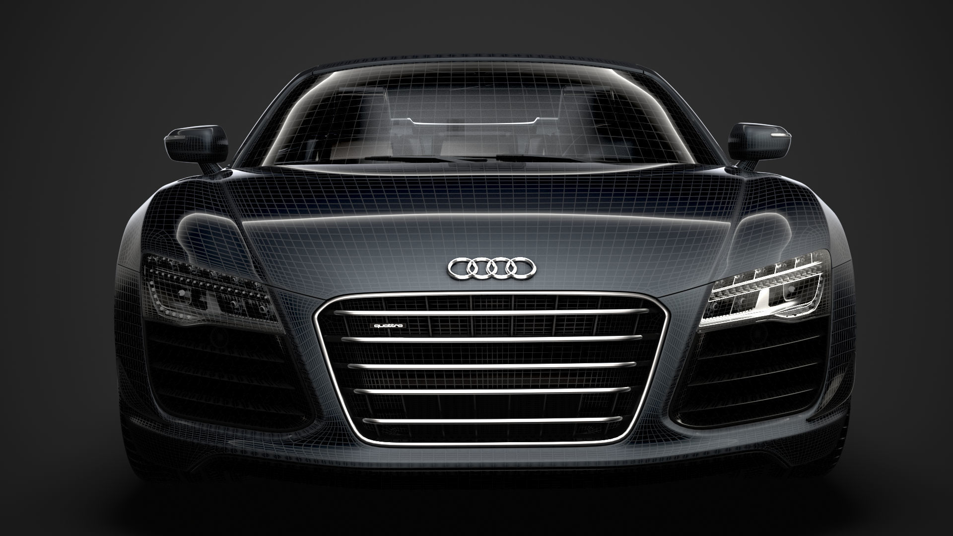 Audi R8 LMX Spyder 2016 3D model_34