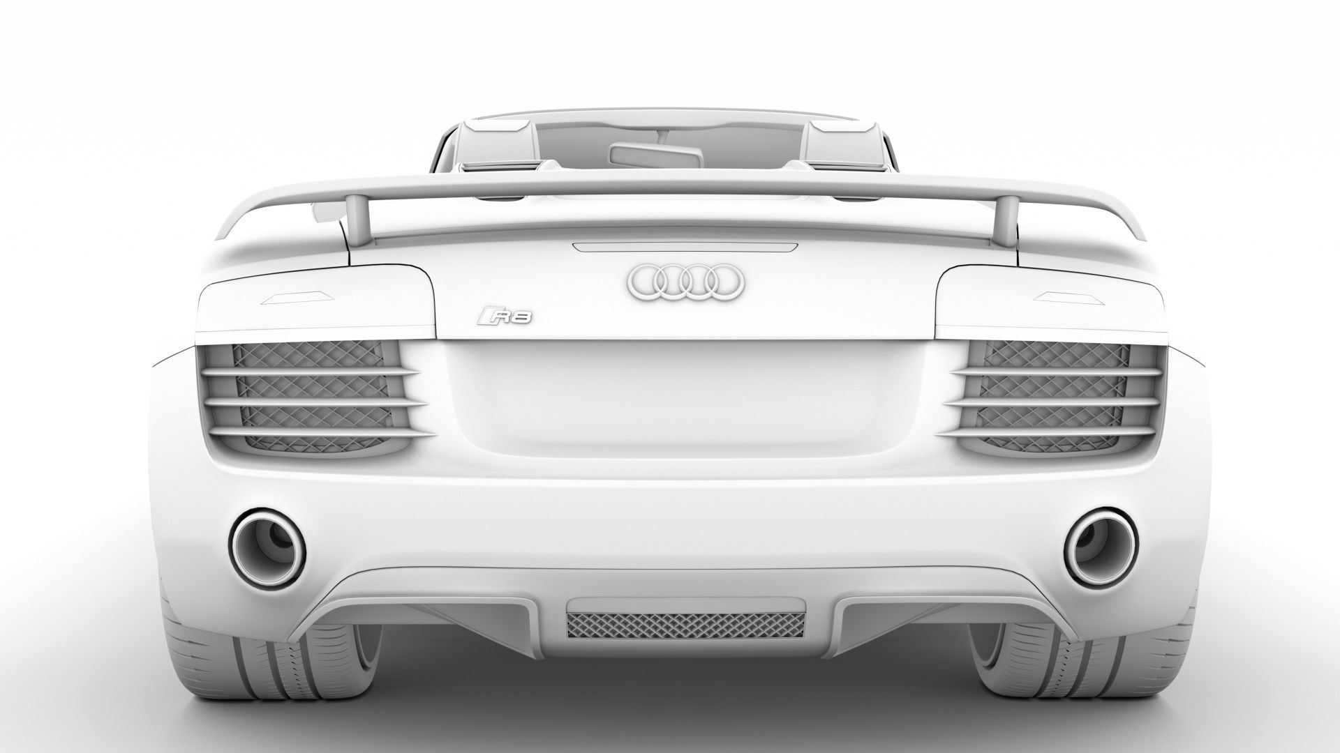 Audi R8 LMX Spyder 2016 3D model_27