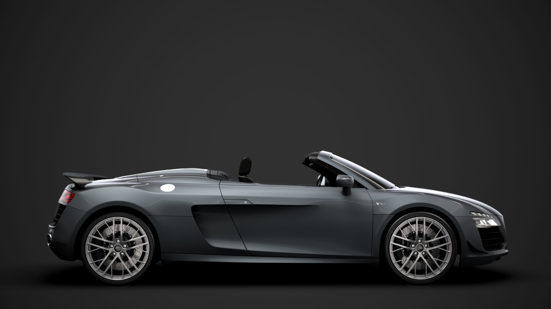 Audi R8 LMX Spyder 2016 3D model_1