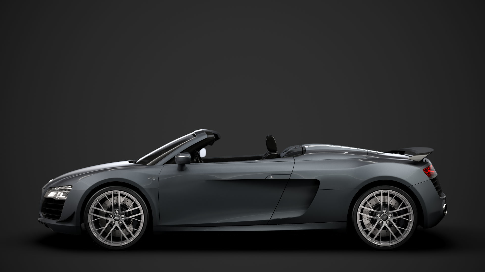 Audi R8 LMX Spyder 2016 3D model_5