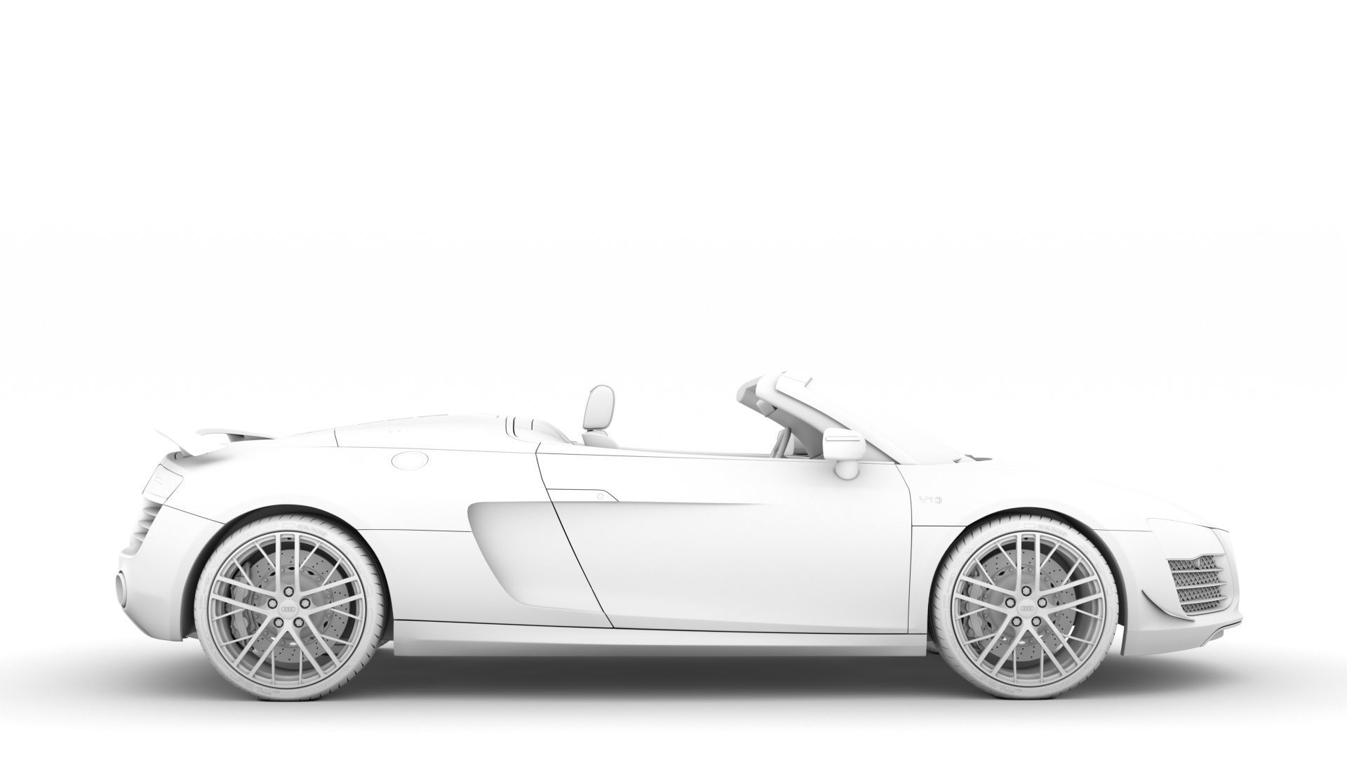 Audi R8 LMX Spyder 2016 3D model_15