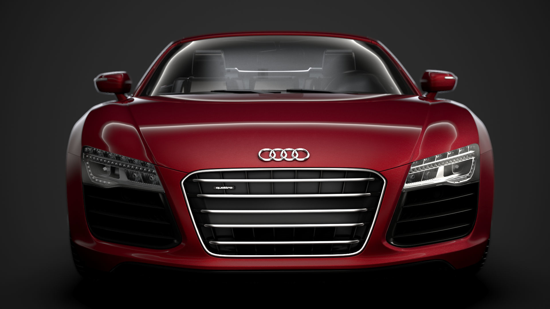 Audi R8 V10 Spyder 2016 3D model_6