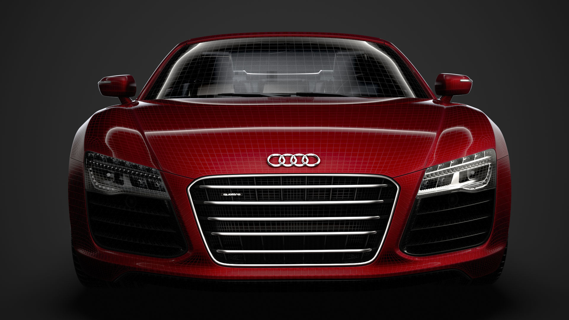 Audi R8 V10 Spyder 2016 3D model_34