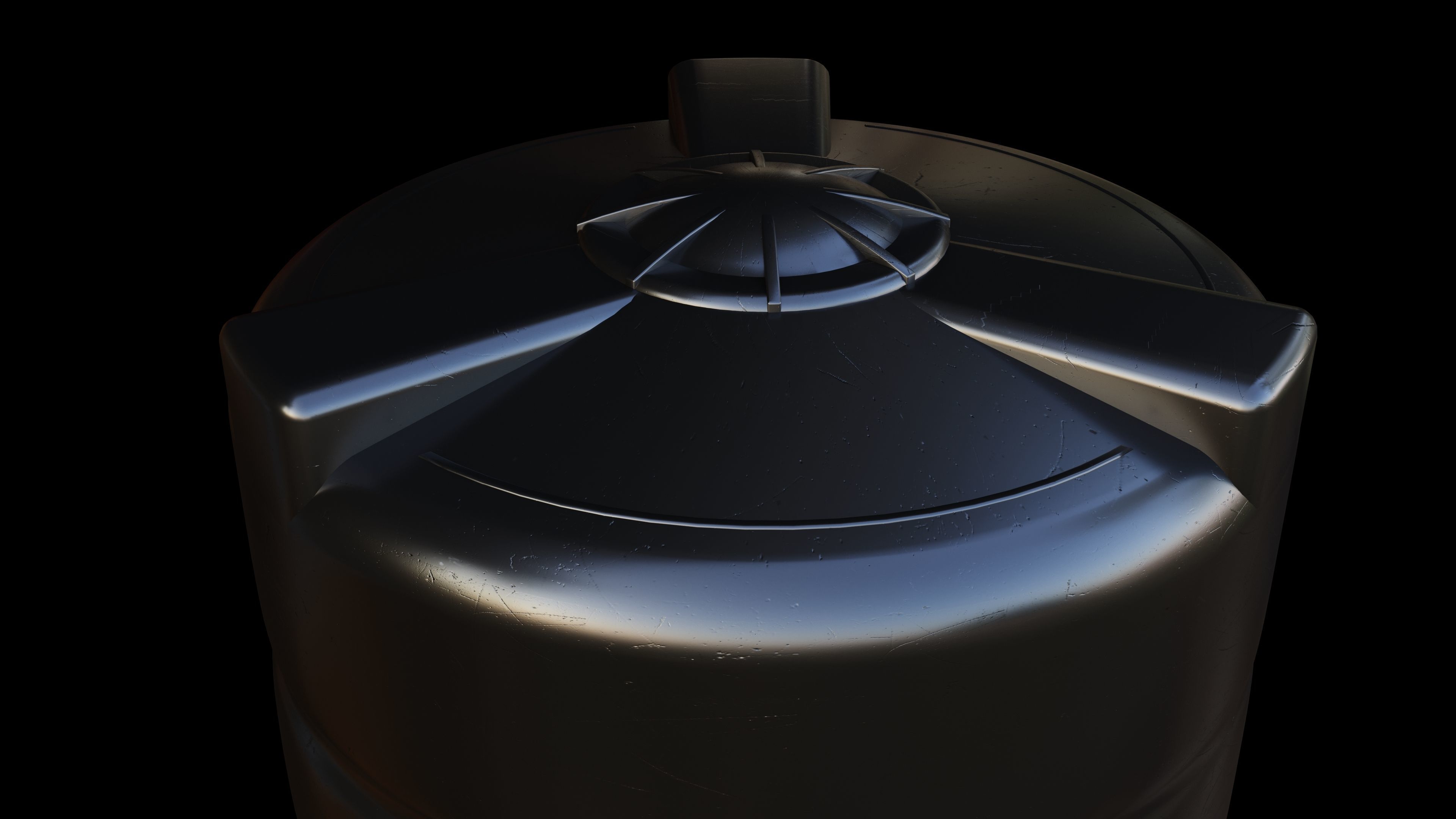 Water Tank 3D model_4