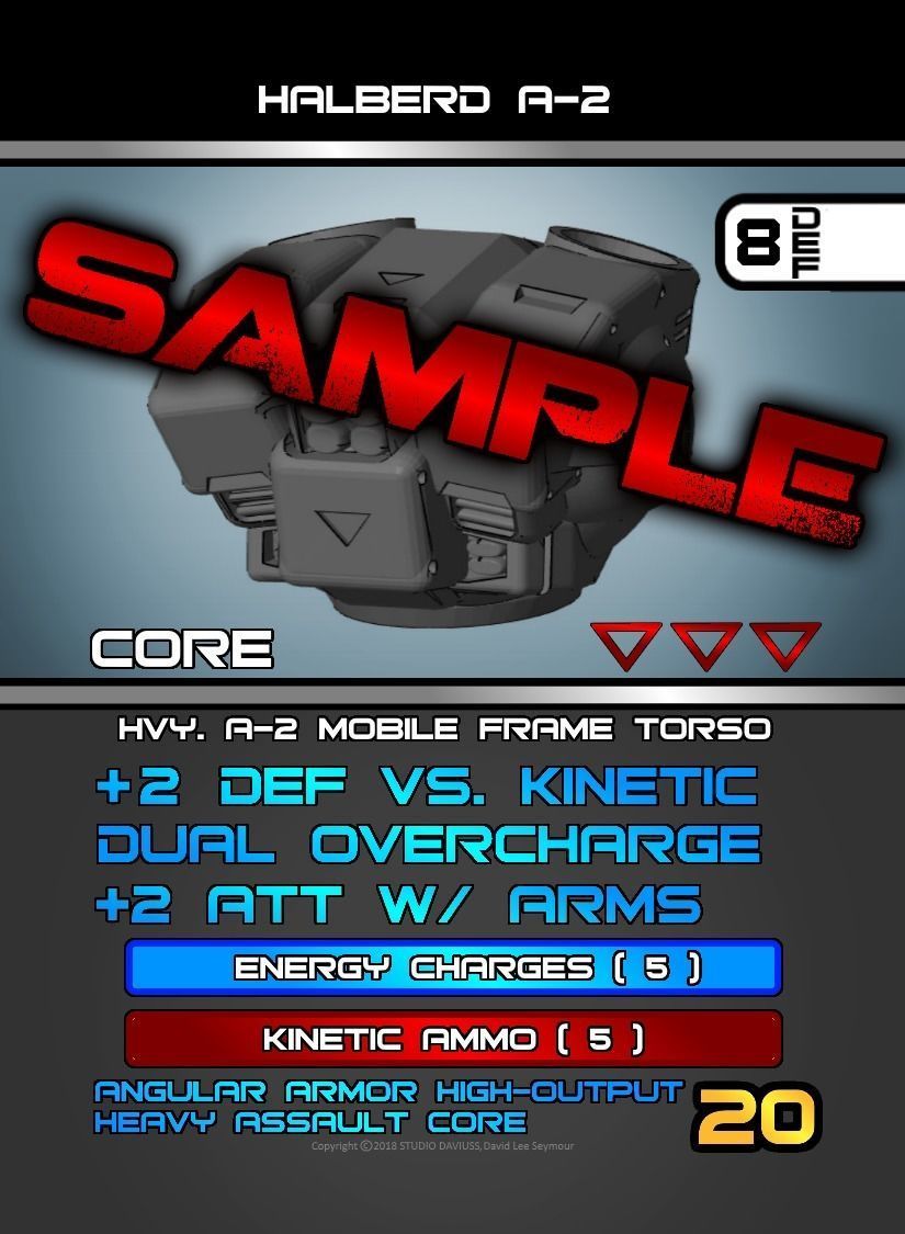 CHIBI-TECH SD - HALBERD CORE 3D print model_14