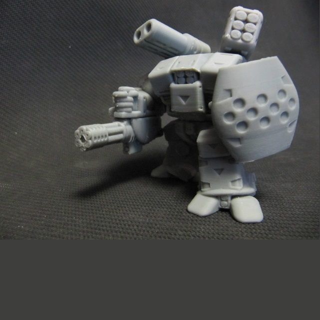CHIBI-TECH SD - HALBERD CORE 3D print model_10