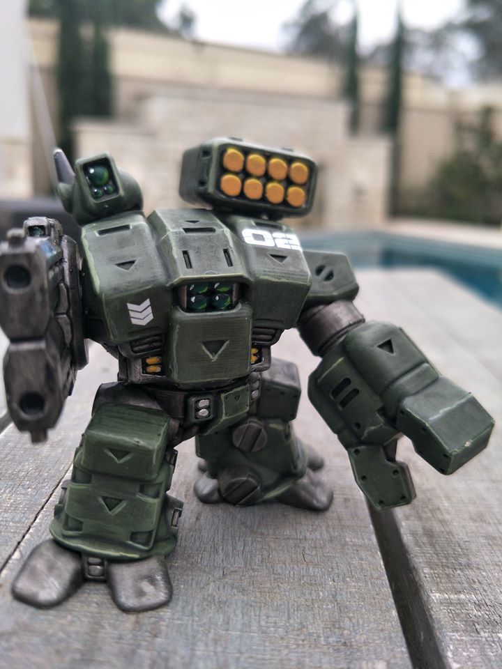 CHIBI-TECH SD - HALBERD CORE 3D print model_5