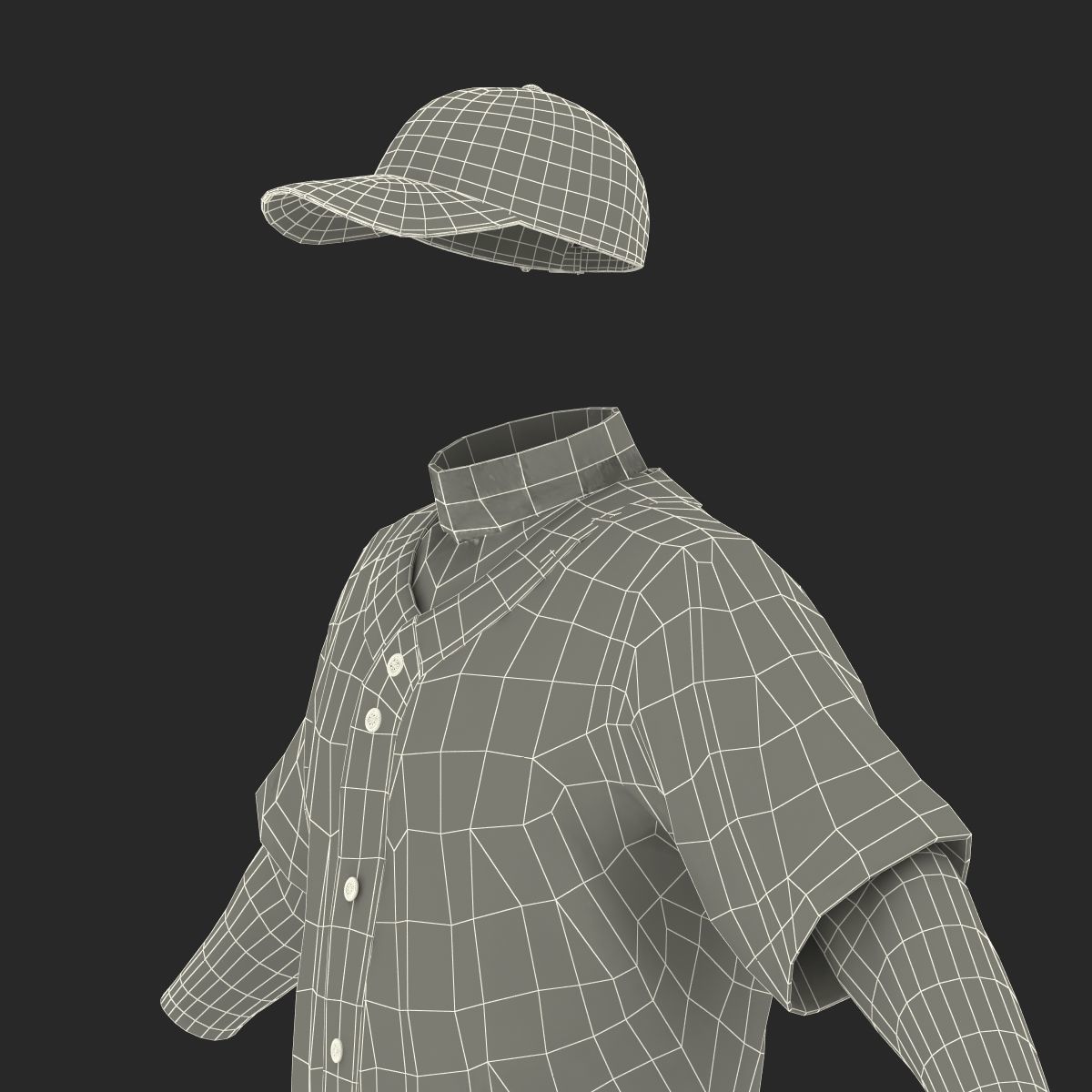 Baseball Player Outfit Twins 2 3D model_40