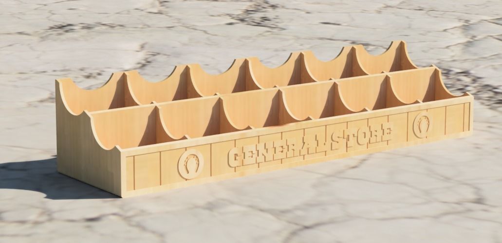 Western Legends General Store and Trading Post 3D print model_4