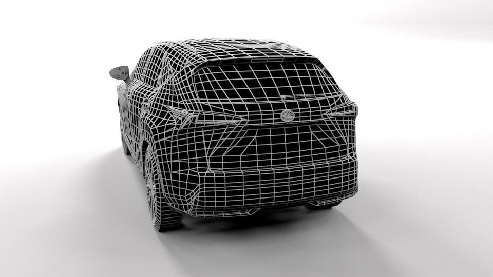 LEXUS NX LOWPOLY Low-poly 3D model_3