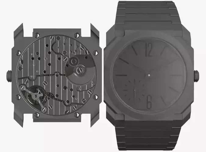 Bulgari Octo Finissimo Automatic 3D model