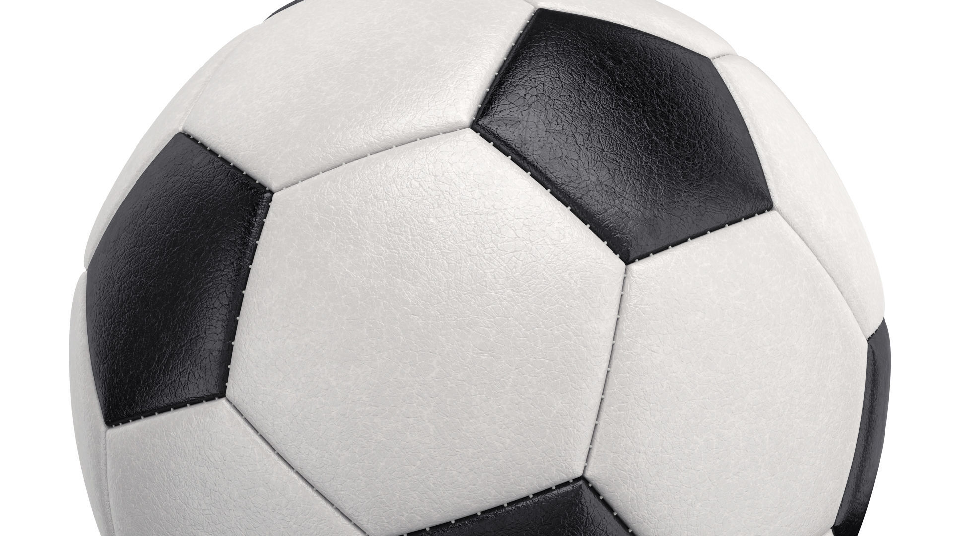 Soccer Ball 3D model_6