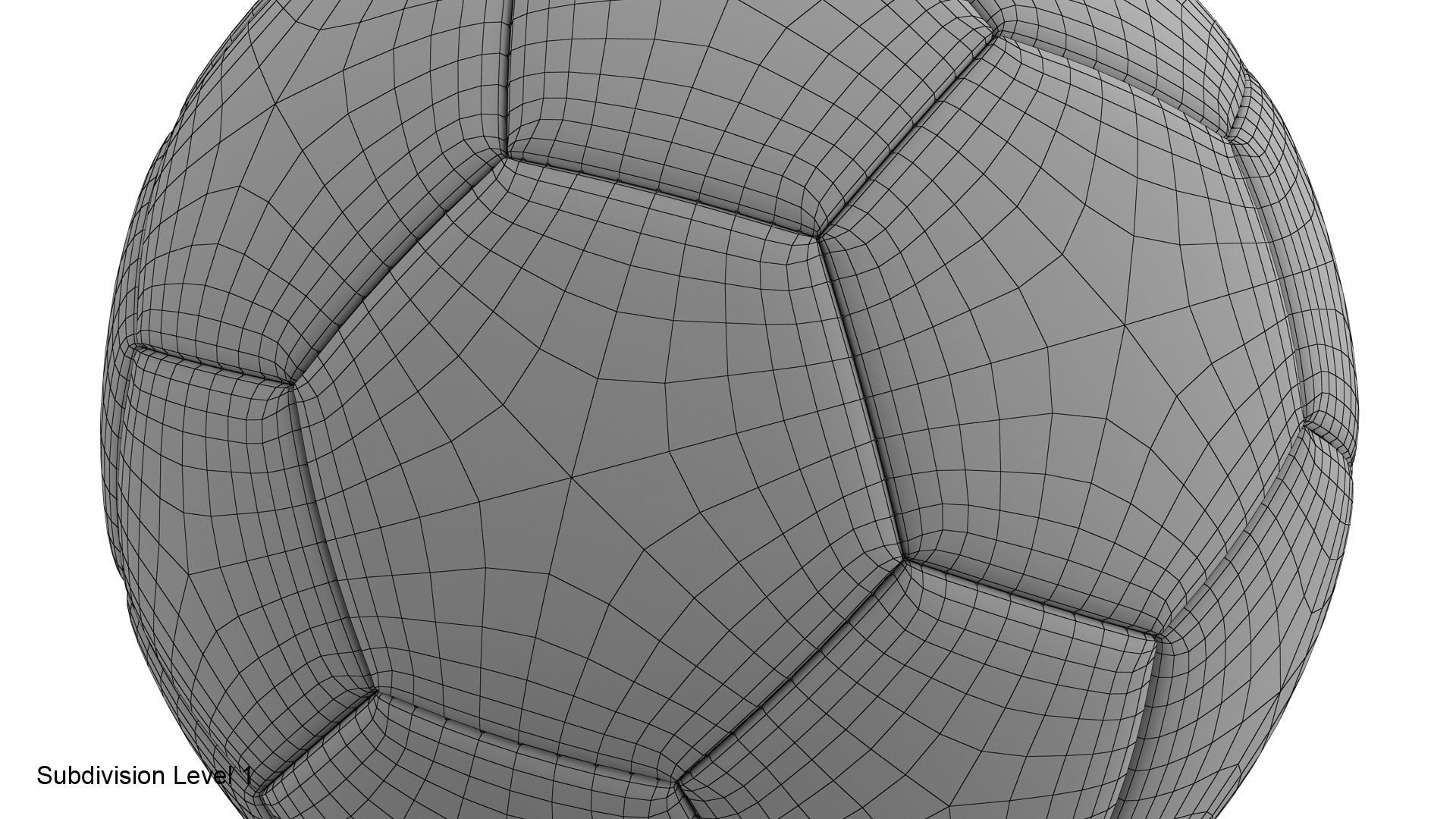 Soccer Ball 3D model_19