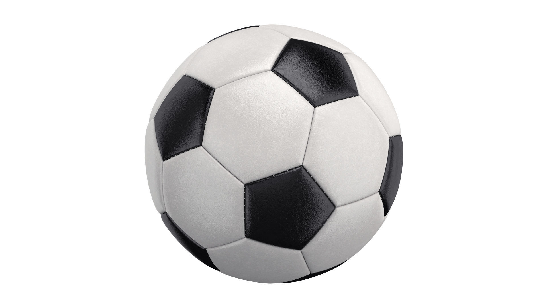 Soccer Ball 3D model_2