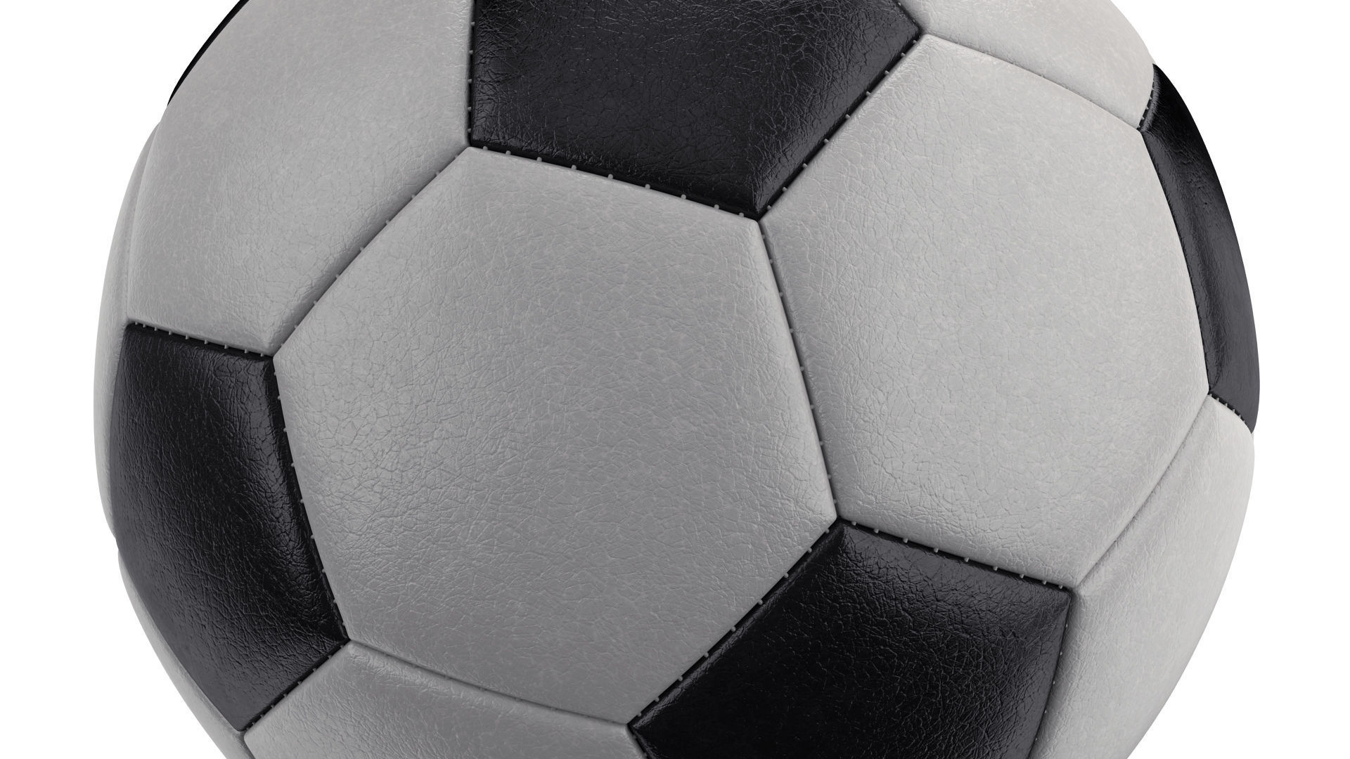 Soccer Ball 3D model_7