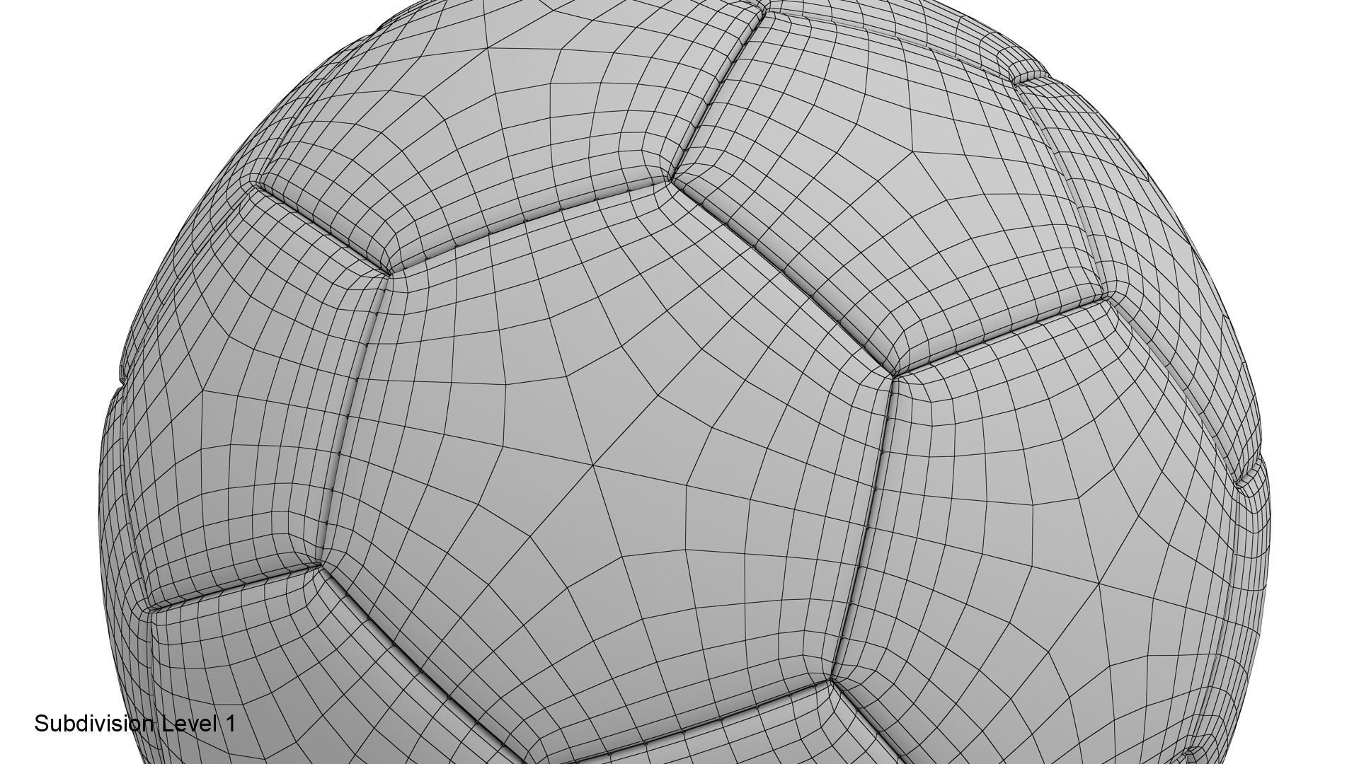 Soccer Ball 3D model_18