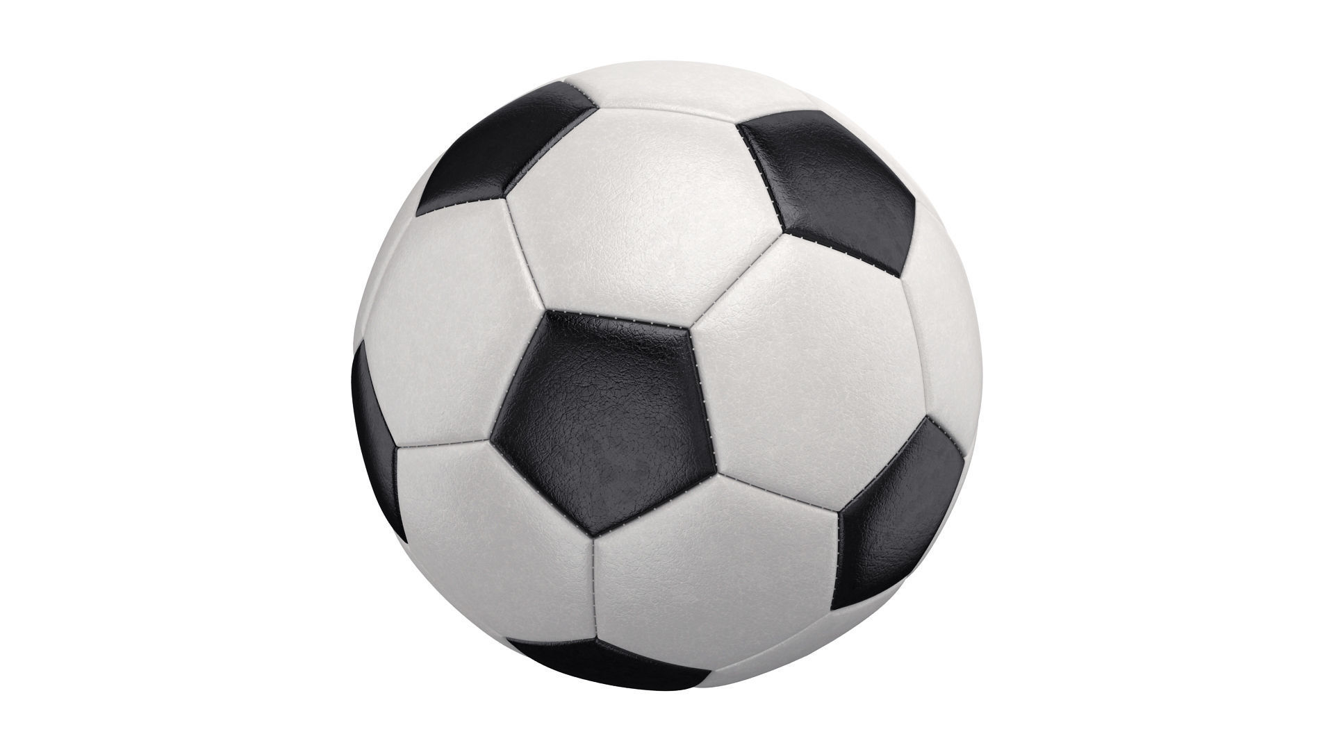 Soccer Ball 3D model_5