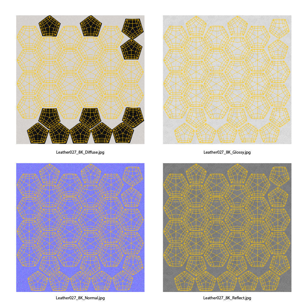 Soccer Ball 3D model_20