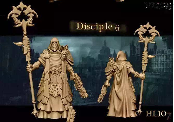 Heresylab Redeemers cultist 7 both Scifi and Fanatsy Version