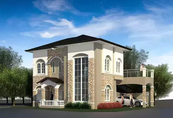 Two Storey Residential Building