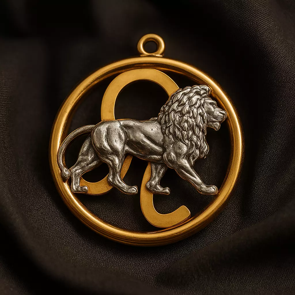 Lion symbol 3D print model_0