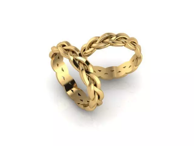 Weeding rings 18 3D print model