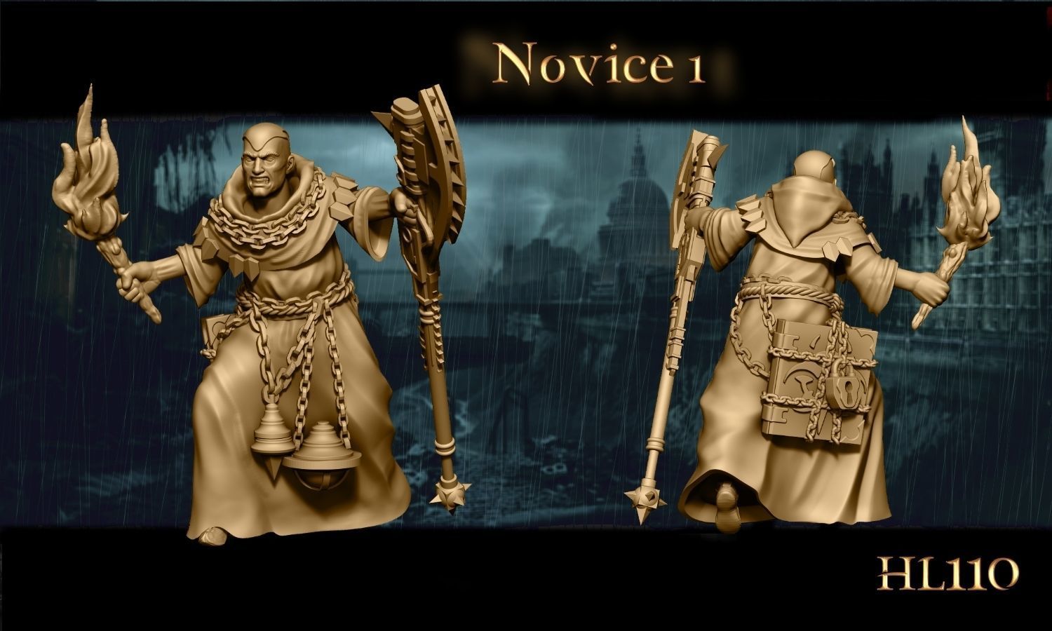 Heresylab Redeemers  both Scifi and Fanatasy Version Bundle 3D print model_9