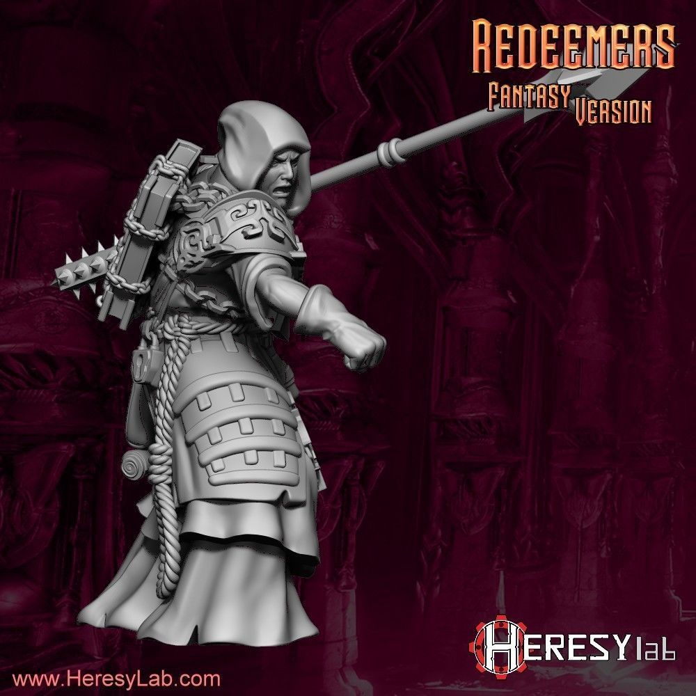 Heresylab Redeemers  both Scifi and Fanatasy Version Bundle 3D print model_26